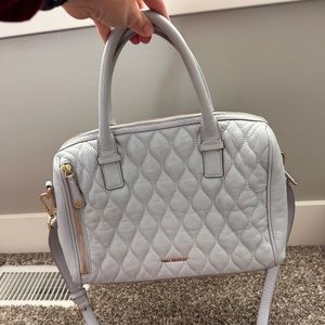 Gorgeous Vera Bradley quilted leather bag